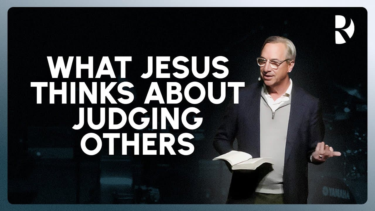 What Jesus Thinks About Judging Others